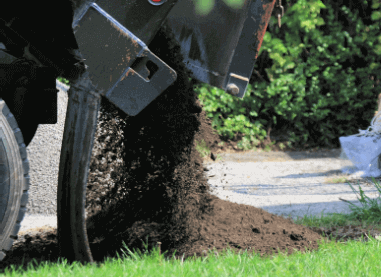 Topsoil: fertile layer; mulch: organic ground cover