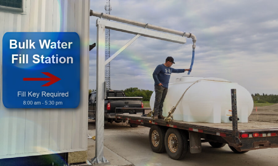 Self Haul Bulk Water Filling Station