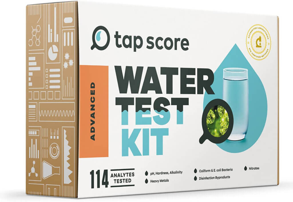 Heavy metal test kit in water based solution