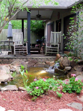 Mulch Garden to Retain Water 