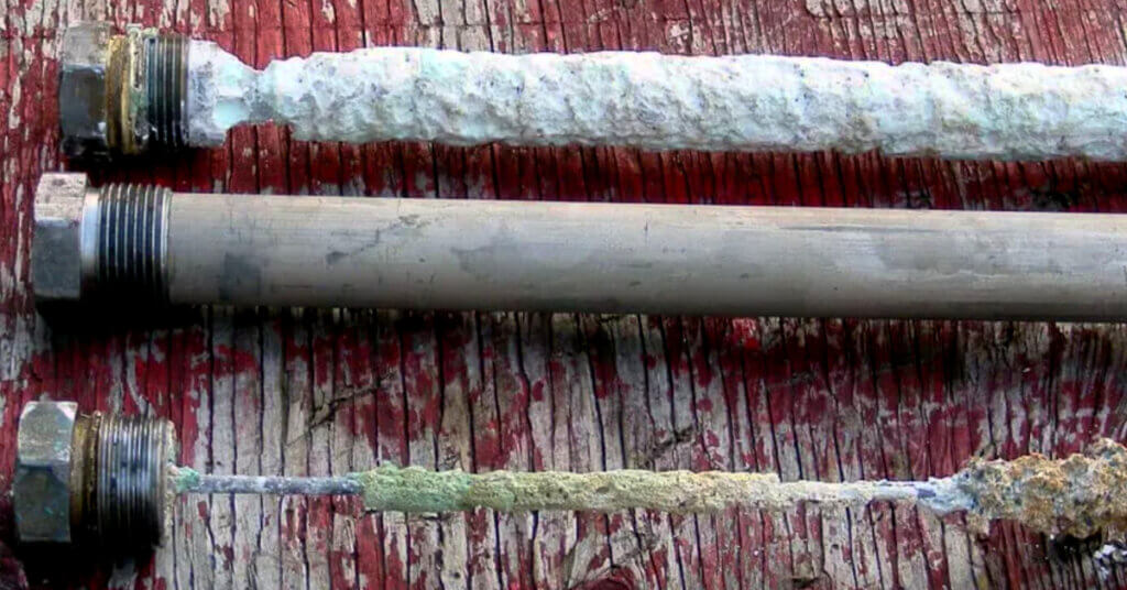 sacrificial anode water heater replacement may help water that smells like rotten egg